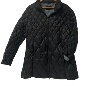 Women’s Black Down Coat – Warm Winter Jacket